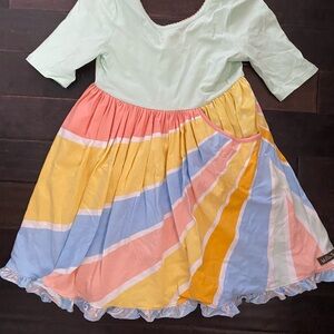 Matilda Jane sun rainbow dress